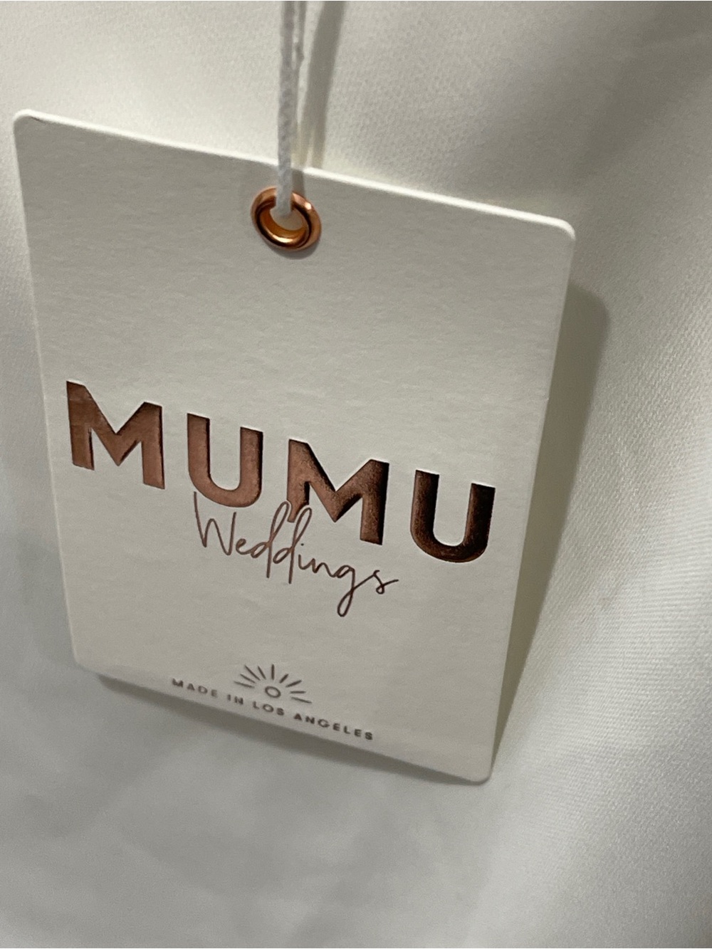 Show Me Your Mumu Wonder Mini Dress White Silky Crepe Mumu Weddings XXL NWT - Picture 6 of 9